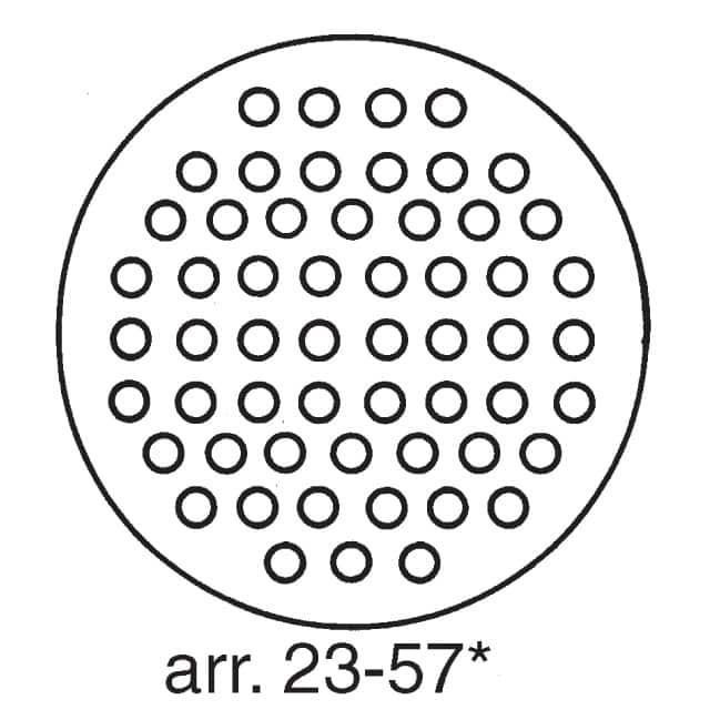 206438-2 TE Connectivity AMP Connectors  Alloggiamenti per connettori circolari